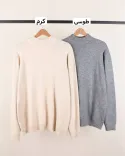 پلیور یقه ایستاده L00245 - 5