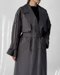 ترنچ کت L0065 AURA - 11