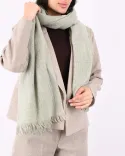 شال پاییزه لبه ریش S00793 - 2