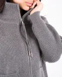 ژاکت زیپ دار L00241 - 1