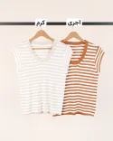 بافت استین کوتاه شاینی L0012 - 3
