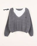 بلوز بافت L00243 - 7