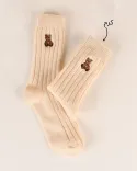 جوراب گلدوزی خرسی 000800 - 3