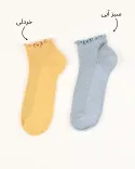 جوراب کبریتی لب فرفری 000890 - 2