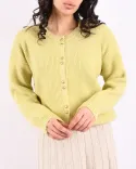 ژاکت دکمه طلایی L00264 - 1