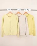 ژاکت دکمه طلایی L00264 - 2