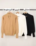 بلوز بافت مروارید L00282 - 2