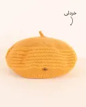 کلاه برت گندمی S00777 - 7