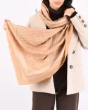 شال مارک دو رو کشمیر ایتالیا S00812 - 2