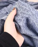 شال مارک دو رو کشمیر ایتالیا S00812 - 9