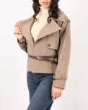ترنچ کت L00309 - 10