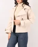ترنچ کت L00309 - 7