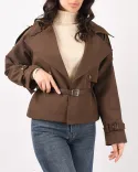 ترنچ کت L00309 - 9