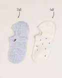جوراب زیرقوزکی میکس 000895 - 1
