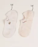 جوراب زیرقوزکی میکس 000895 - 2