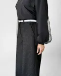 شلوار بگ رز کشمیر L00316 - 14