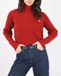 پلیور یقه اسکی گلدوزی L00271