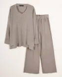 ست بلوز شلوار بافت P0071 - 13