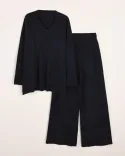 ست بلوز شلوار بافت P0071 - 15