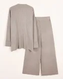 ست بلوز شلوار بافت P0071 - 18