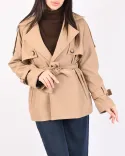 ترنچ کت سانتانا L00314 - 11