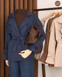 ترنچ کت سانتانا L00314 - 13