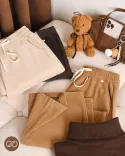 شلوار نیم بگ مخمل L00326 - 8