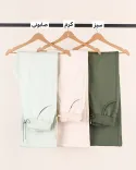 شلوار بگ گت دار L00365 - 4