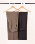 شلوار گاباردین نیم بگ L00356 - 5