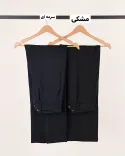 شلوار گاباردین نیم بگ L00356 - 6