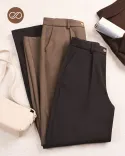 شلوار گاباردین نیم بگ L00356 - 8