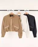 بارونی جلو زیپ P0078 - 5