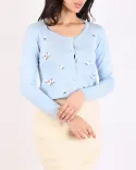 بافت گلدوزی  L00405 - 7