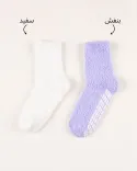 جوراب بوکله رنگی 000968 - 2