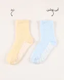 جوراب بوکله رنگی 000968 - 4