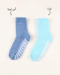 جوراب بوکله رنگی 000968 - 5
