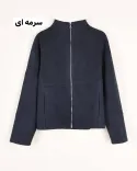 کت یقه ایستاده L00444 - 4