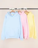 هودی کلاهدار رنگی P00104 - 2