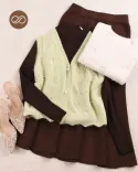 ژیله یقه هفت مرواریدی  L00263 - 10