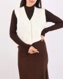 ژیله یقه هفت مرواریدی  L00263 - 4