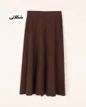 دامن بافت طرح گندم L00185 - 5