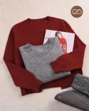 بافت یقه گرد L00269 - 10