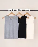 تاپ بافت چهار دکمه L00286 - 7