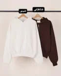 سویشرت کلاهدار L00516 - 7