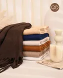 شال موهر ساده صابونی S00862 - 16