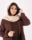 شال موهر ساده صابونی S00862 - 1