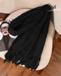 شال موهر ساده صابونی S00862 - 4
