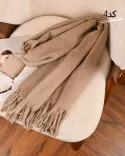 شال موهر ساده صابونی S00862 - 7