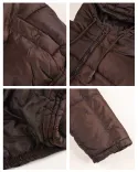 کاپشن کوتاه کلاهدار L00369 - 11