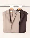 وست کتان پارکا L00546 - 5